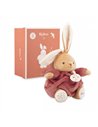 Peluche musicale lapin Patapouf Bordeaux - 17 cm - Kaloo