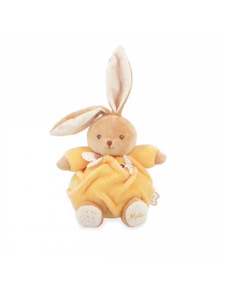 Peluche lapin Patapouf Jaune - 17 cm - Kaloo