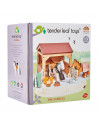 Tender leaf toys meuble de poupées, écurie