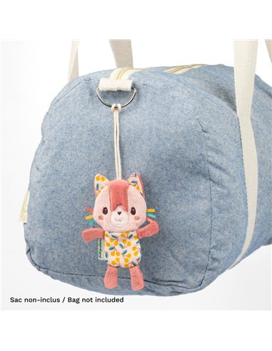 Etiquette bagage Jeanne le chat - Lilliputiens
