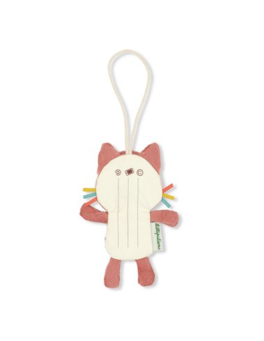 Etiquette bagage Jeanne le chat - Lilliputiens