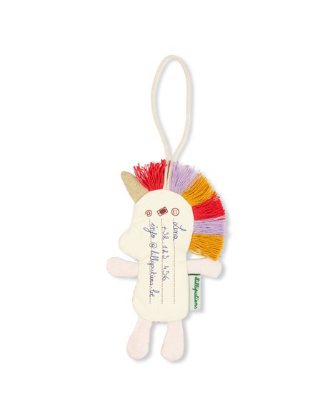 Etiquette bagage Lena la licorne - Lilliputiens