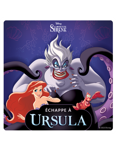 Défi vilain : échappe à Ursula ! La petite sirène - ma fabrique à histoires Lunii