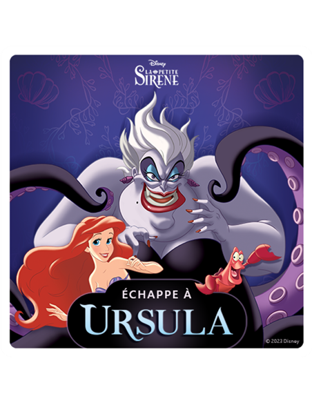 Défi vilain : échappe à Ursula ! La petite sirène - ma fabrique à histoires Lunii