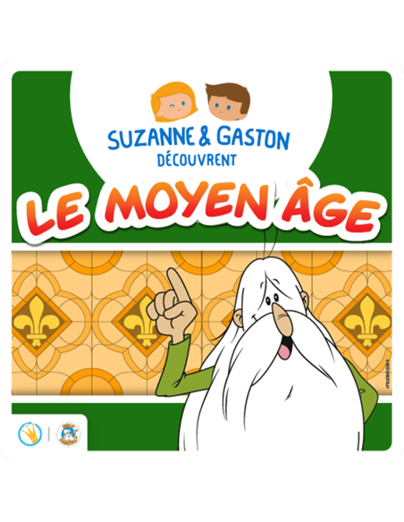 Suzanne et Gaston découvrent le Moyen Âge - Ma fabrique à histoires Lunii
