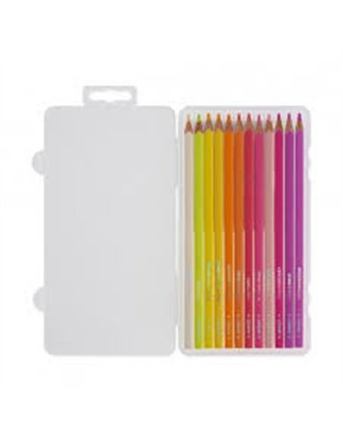 Set de 12 Crayons de Couleur - Live Colorfully - sunset palette - LEGAMI