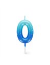 Bougie Pour Gâteau - Happy Birthday Candle - Blue - 0 - LEGAMI
