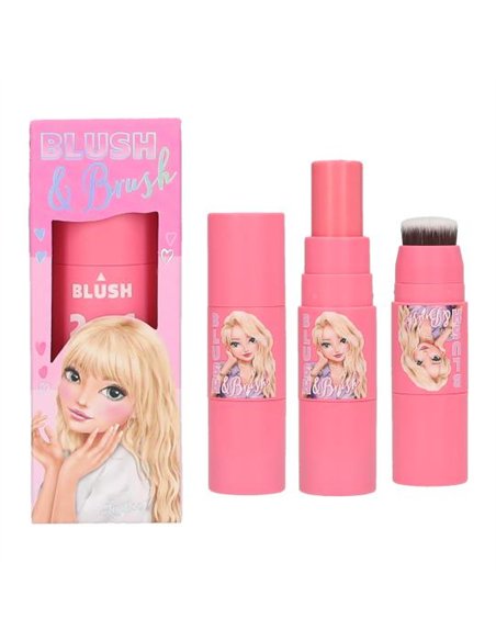 TOPModel Blush et pinceau BEAUTY and ME