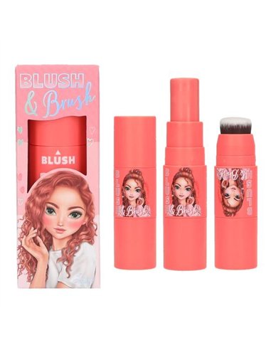 TOPModel Blush et pinceau BEAUTY and ME