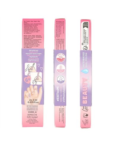 TOPModel Set de stylos pour vernis à ongles beauty and me