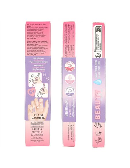 TOPModel Set de stylos pour vernis à ongles beauty and me