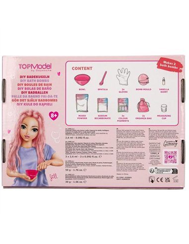 TOPModel Set bombes de bain DIY BEAUTY and ME