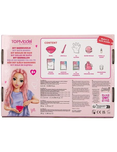 TOPModel Set bombes de bain DIY BEAUTY and ME