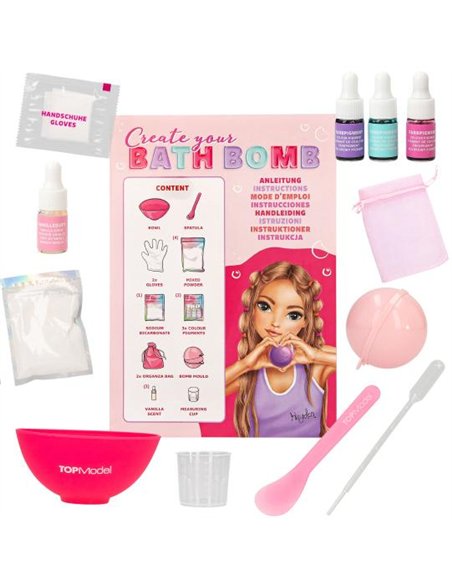 TOPModel Set bombes de bain DIY BEAUTY and ME