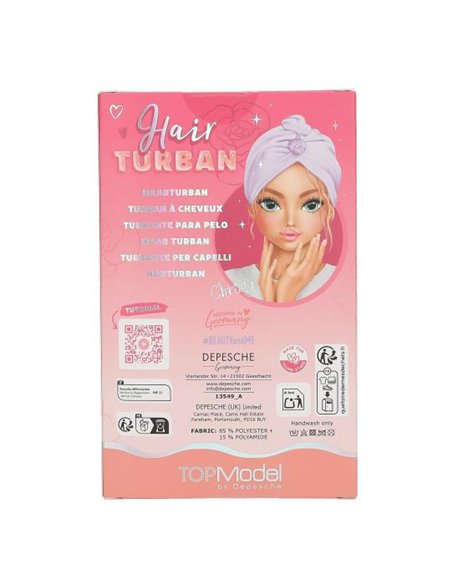TOPModel Turban pour cheveux BEAUTY and ME