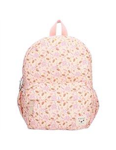 Sac à dos enfant 36x27x12cm floral rose