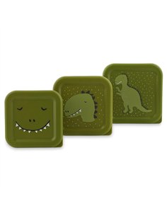 Boîtes à goûter - 3 pièces - Mr. Dino - Trixie