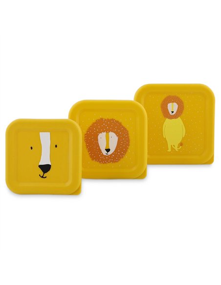 Boîtes à goûter - 3 pièces - Mr. Lion - Trixie