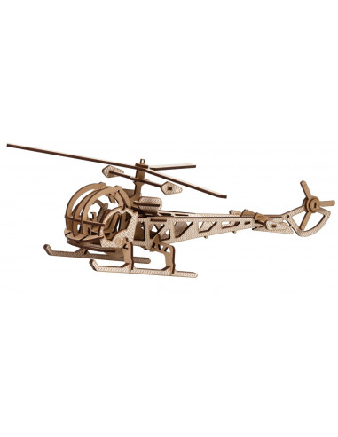 Maquette Hélicoptère à monter blanc