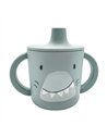 Tasse d'apprentissage en silicone - Mr. Shark - Trixie