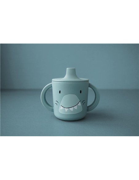 Tasse d'apprentissage en silicone - Mr. Shark - Trixie