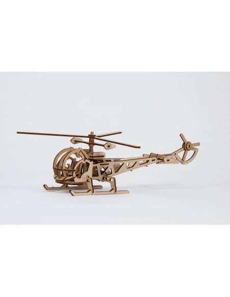 Maquette Hélicoptère à monter blanc