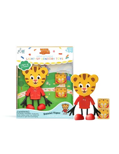DANIEL TIGER PERSONNAGE BROWN - Glo pals