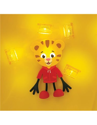 DANIEL TIGER PERSONNAGE BROWN - Glo pals