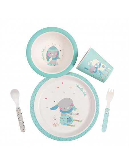 Set vaisselle bleue Les jolis trop beaux