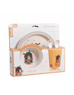 Set vaisselle ocre Les jolis trop beaux