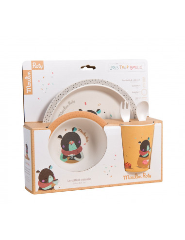 Set vaisselle ocre Les jolis trop beaux