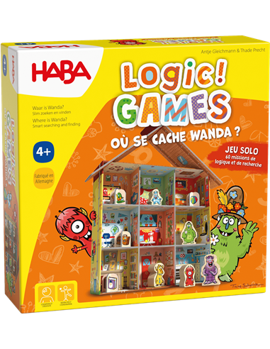 Logic! GAMES : Où se cache Wanda ? - HABA
