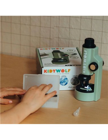 KIDYMICROSCOPE microscope portable x50 x150 x300 VERT
