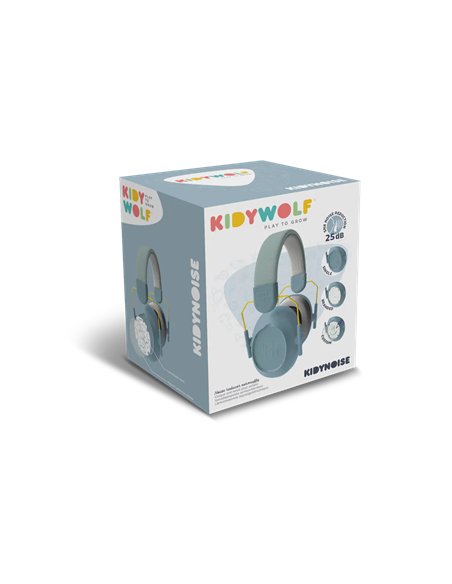 KIDYNOISE Casque Anti-bruit bleu
