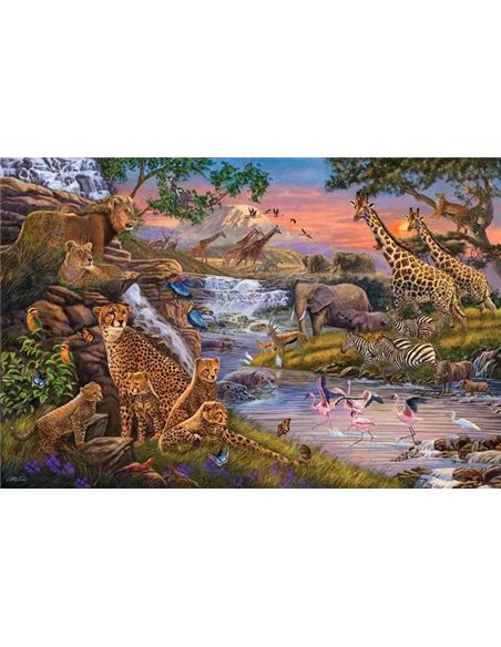 PUZZLE Le règne animal - 3000p