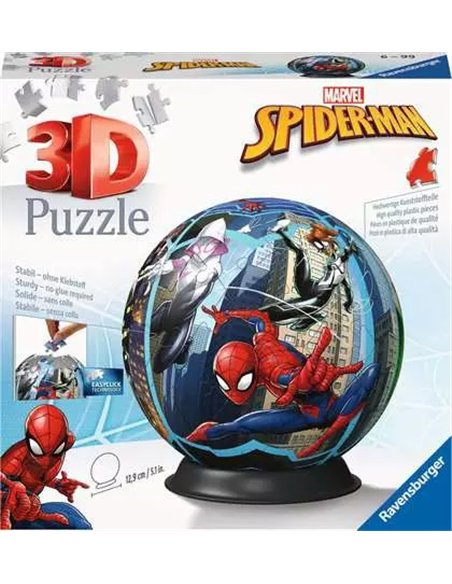 Puzzle 3D rond Spider-man