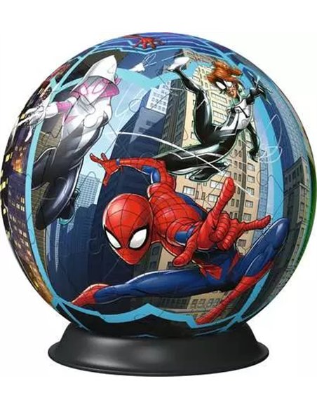 Puzzle 3D rond Spider-man