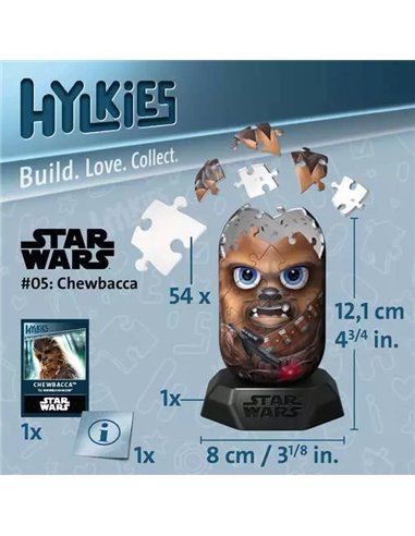 Puzzle 3D - Hylkies Chewbacca