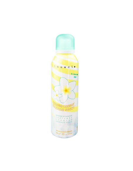 Mousse de douche - Parfum vanille - Inuwet