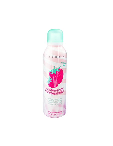 Mousse de douche - Parfum fraise - Inuwet