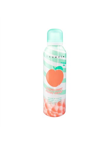 Mousse de douche - Parfum pêche - Inuwet