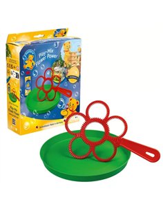 PUSTEFIX Ensemble d'anneaux de soufflage de fleurs Flower Power