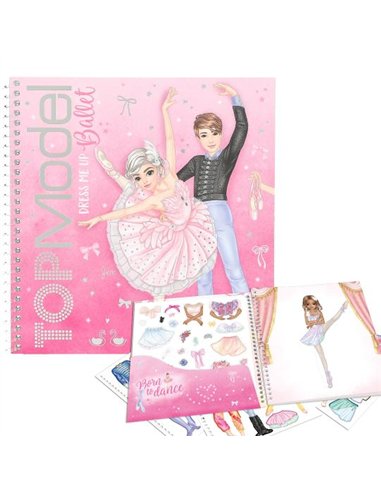 TOPModel Dress Me Up album d'autocollants BALLET