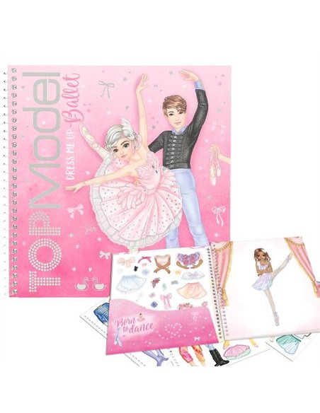 TOPModel Dress Me Up album d'autocollants BALLET