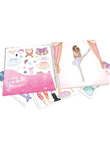 TOPModel Dress Me Up album d'autocollants BALLET