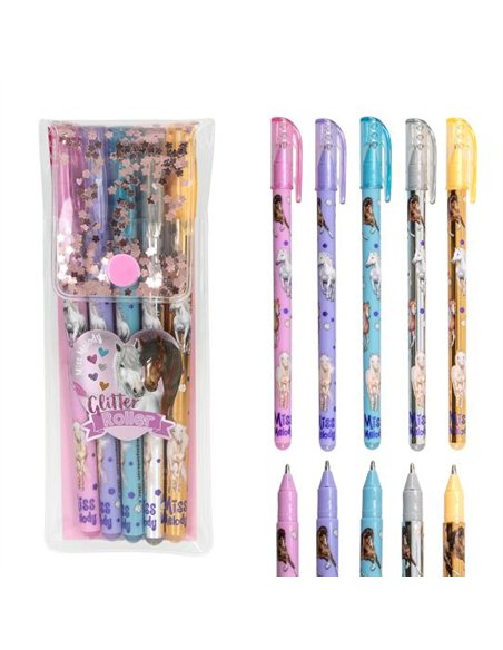 Miss Melody Set de crayons gel pailletés