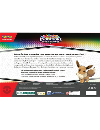 Pokémon EV8.5 : Coffret Accessoires (5 boosters)