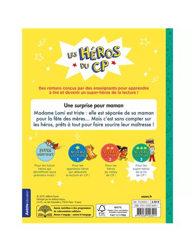 Les héros du cp - Niveau 3 - Une surprise pour maman