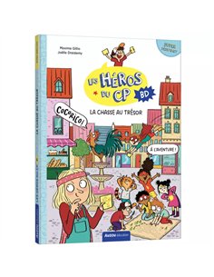 Les héros du cp en bd - Super débutant - La chasse au trésor