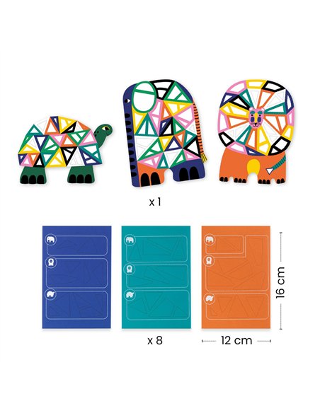 MOSAIQUES - Africa - djeco